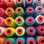 100% polyester spun sewing thread
