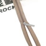 Luggage zipper double tooth anti-opening new designation products